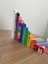 Gazi Kırtasiye Numberblocks 100 Parça Geçmeli Matematik Küpleri - Snapcubes / 0-10 Stickers ve 0-20 Maskot Stickers 4