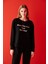 Açık Gri Melanj Your Best Year Termal Pijama Takımı 3