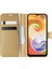 Samsung Galaxy A04 Kılıf Delux Leather Wallet Gold 1