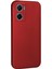 Matte Silicone Xiaomi Redmi 10 5g Kılıf Kırmızı 2