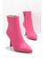 Mat Fuşya Saten Kadın Bot & Bootie K02992052938 1