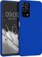 Oppo A55 4G Kılıf Klasik Mat Renkli Yumuşak Premier Silikon Saks Mavi 1