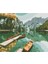 Manzara Tekne Köprüsü Dıy Elmas Mozaik Tablo Mozaik Puzzle 30X40 cm (Yurt Dışından) 1