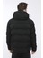 Nolan Coat Erkek Şişme Mont Parka Siyah V18 2
