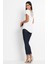 Bodyflırt Geniş Yaka Mini Kol Sırt V Dantelli Beyaz-52 4