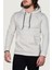 Erkek Kapüşonlu Uzun Kollu Kanguru Cepli Sweatshirt 9Y-5200178-029 Krem 3