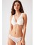 Ekru 4811 Biella Çiçek Desen Soft Push Up Dolgulu Tül Detaylı Iç Çamaşırı Takımı 1