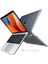 MacBook Air 13 M1 2021 Kılıf Koruyucu Kapak 13.3" A2337 Uyumlu Şeffaf Parlak Tasarım Hava Kanallı 4