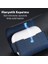 Polham Apple Airpods 3 Mıknatıslı Deri Kılıf, Mantetik Açılıp Kapanan, Minimalist ve Şık Kılıf 3