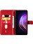 Vivo V214G/5G Için Kapaklı Telefon Kılıfı - Kırmızı (Yurt Dışından) 3