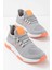 Gri Turuncu Triko Erkek Sneaker E01944000182 1