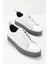 Beyaz Leather Erkek Sneaker E01811338103 1
