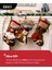 Yaratıcı Noel Çorap Dekorasyonu 1 Adet (Yurt Dışından) 5