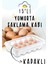 15'li Yumurta Saklama Kabı Steril Yumurtalık Kapaklı Yumurta Organizeri 1