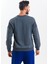 Antrasit Melanj Parçalı Sweatshirt 4
