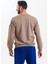 Kahverengi Parçalı Sweatshirt 4