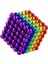 Renkli Manyetik Mıknatıs Toplar 5mm 216 Adet Neocube Neo Cube Küp 1
