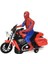Örümcek Adam Spiderman Motorsiklet Işıklı Sesli Oyuncak 1
