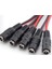 Güvenlik Kamerası 12V Dc Dişi Power Jack Dc Jak Kablo Bağlantı Kablosu 25 Adet Powerjack 4