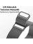 Polham Milano Loop Çelik Ultra Hafif Apple Watch 38-40-41MM Için Kordon Kayış, Paslanmaz Çelik Kayış 2