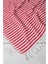 Akasya %100 Pamuk Plaj Havlusu, Hamam Peştamal, Banyo Havlusu, Misafir Havlusu, Havuz Havlusu, Spa Havlusu (90X190 Cm, Kırmızı) 5