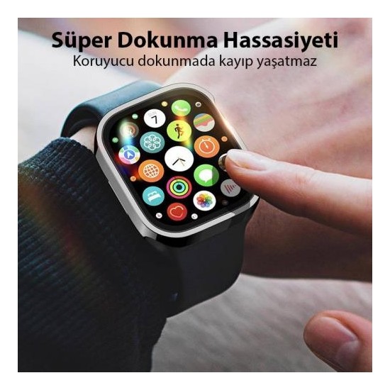 Polham Armor Zırhlı Apple Watch 41MM Full Kaplama Zırhlı Fiyatı