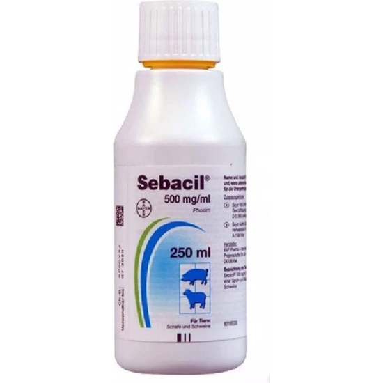 Elanco Sebacil Pire Bit Kene Sinek Ilacı 250ML / Skt 2024