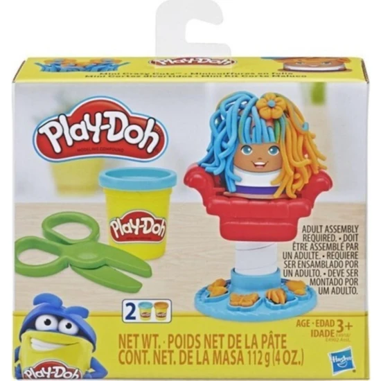 Play-Doh Play Doh Play-Doh Mini Crazy Cuts Eğlenceli Saç Kesimi