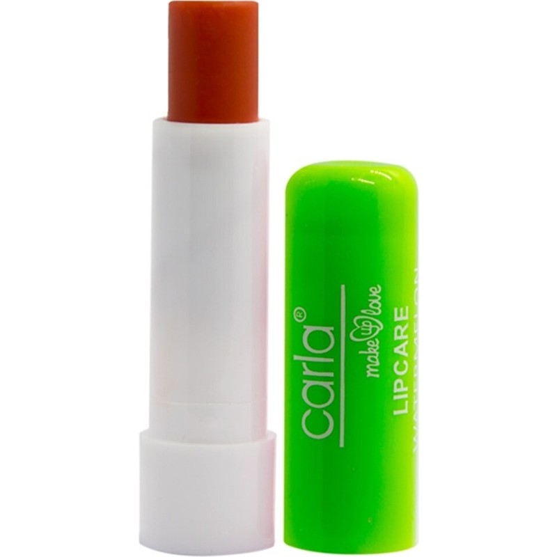 Carla Hint Yağı İçeren E Vitaminli Nemlendiricili Lip Balm Karpuz - No: 5