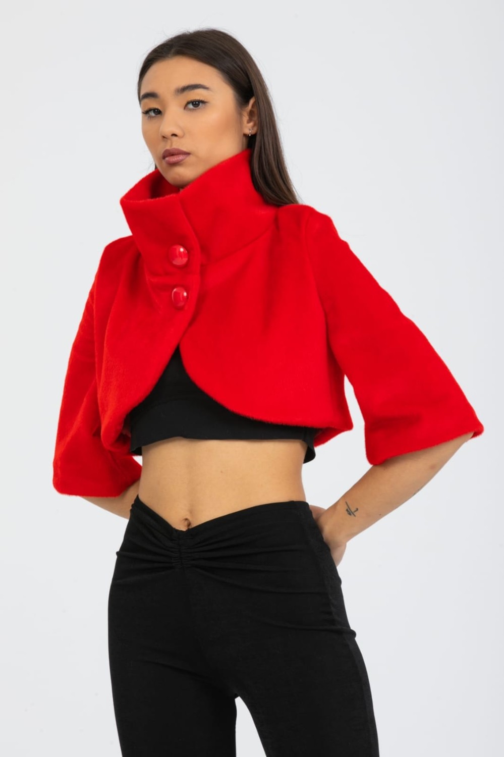 Navy Fok Bolero görsel 4