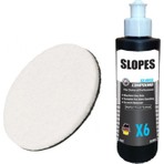 Slopes X6 Glass Compound +Çizik Giderici Cam Pastası 250ML. Keçe Seti