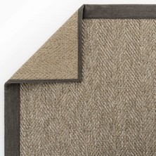 Cool Halı Boston M208 Hav Toz Vermez Kolay Temizlenen Hasır Doku Balık Sırtı Ithal Sisal Halı