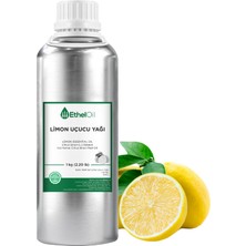 Etheloil Limon Uçucu Yağı - Etheloil - 1 kg - %100 Saf ve Doğal Uçucu Yağ – Üretici Firma, Yüksek Kalite, Lemon Essential Oil - Citrus Limon (L.) Osbeck