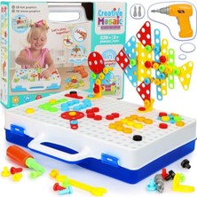 Birlik Oyuncak 3D Yaratıcı Tamir Seti Puzzle Eğitici Renkli Strateji ve Zeka Geliştirici Oyun