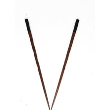 Kiyomi Çok Kullanımlık -Koyu Ahşap Bambu Chopstick