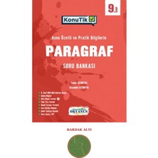 Aydın Yayınları Okyanus 9. Sınıf Konutik Paragraf Soru Bankası