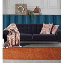 Gümüşsuyu Deco Fashion 14017 Yeni Yüksek Kalite Dekoratif Şönil  Salon Halısı