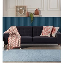 Gümüşsuyu Deco Fashion 14017 Yeni Yüksek Kalite Dekoratif Şönil  Salon Halısı