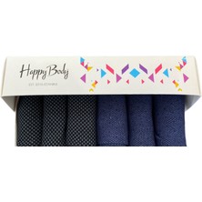 Happy Body (Art...: 13371-1L) Erkek Penye Pamuklu 6 Çift Özel Kutulu Ekonomik Paket