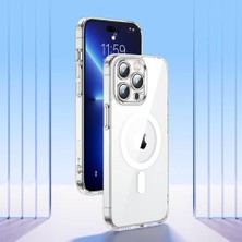 Joyroom iPhone 14 Plus MagSafe Uyumlu Şeffaf TPU Kılıf