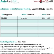 Alpha Auto Part Toyota Avensis Için Kontak Şaft Kilit Mili NO:1032