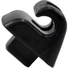 Alpha Auto Part Mercedes W124, W201,W123,W126 Için Güneşlik Ayağı-Siyah