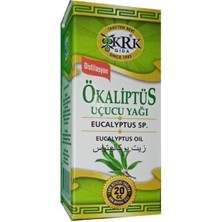 Krk Gıda Distilasyon Saf Okaliptüs Uçucu Yağı 20 ml