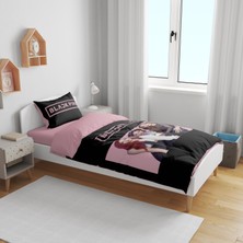 Erays Home Erayshome Black Pink Tek Kişilik Nevresim Takımı