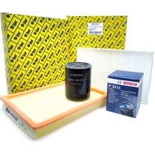 Opar Fiat Albea 1.6 Benzinli Filtre Bakım Seti (Hava-Yağ-Polen) + Bosch