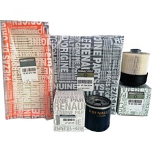 OEM Dacia Logan Mcv 1.5 Dci Filtre Bakım Seti (2013-2018)