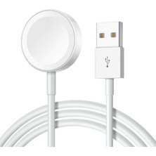 Kny Apple Watch 7 41 mm Için USB Wireless Şarj Kablosu