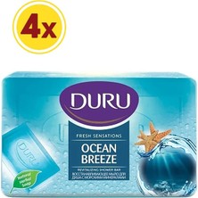 Duru Saf & Doğal Klasik 16 Adet Beyaz Kalıp Sabun 600 gr x 4 + Duş Sabunu Hediyeli 4 x 150 gr