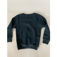 ESİLA KİDS CLUB Erkek Çocuk Kadifemsi Kalın Sweatshirt