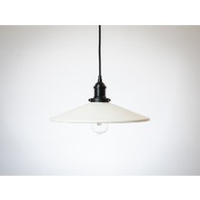 Riolight  RETRO23,RUSTİK Mutfak,oda,kolidor,cafeler Için Tekli E27 Duylu Metal Sarkıt Avize ÇAP:38